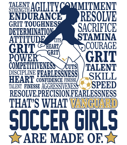 2025 Vanguard Girls Soccer Shirt