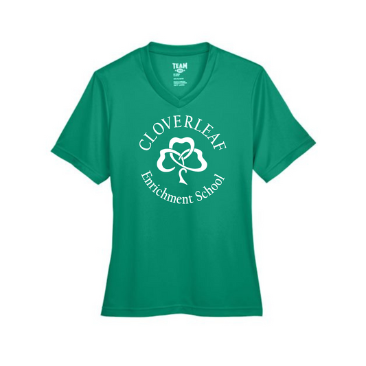 Cloverleaf Performance Shirt-Women's V-Neck Cut