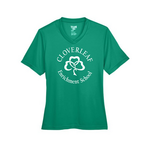 Cloverleaf Performance Shirt-Women's V-Neck Cut