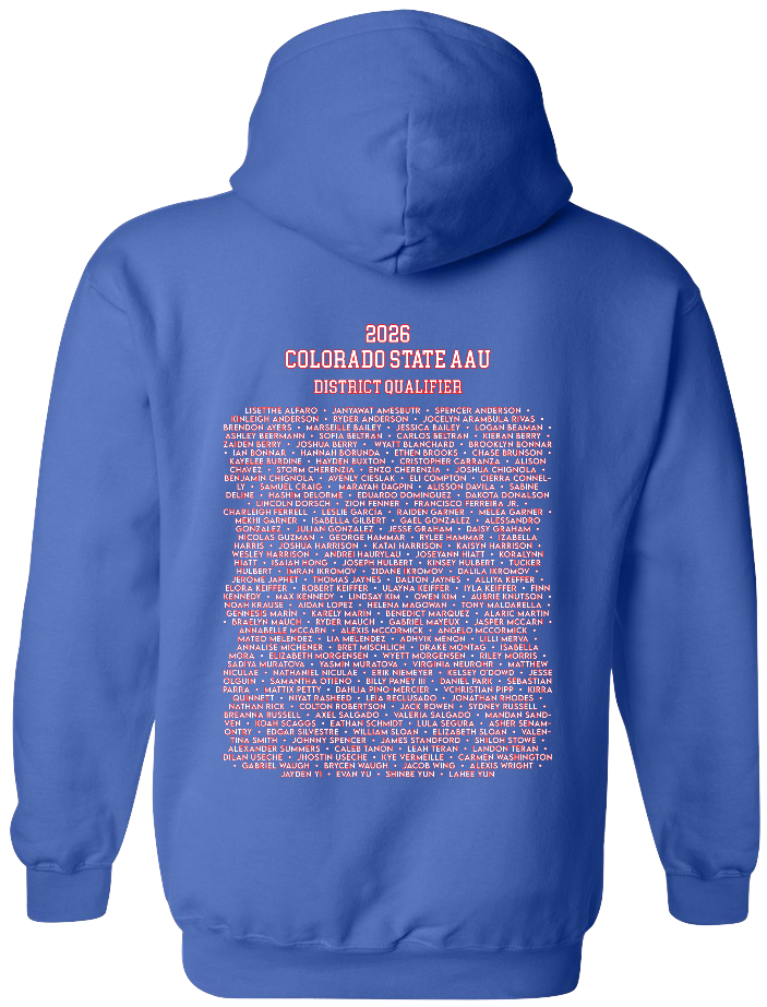2026 AAU TKD Hoodie