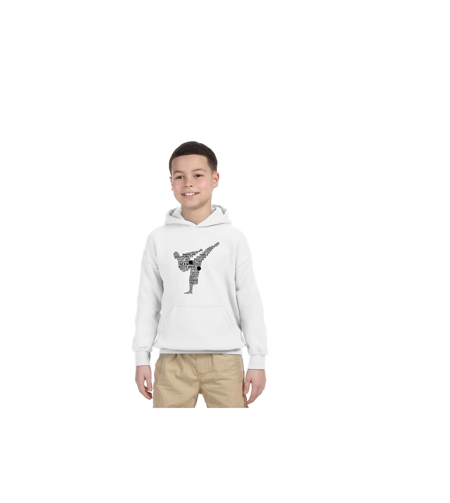 "Taekwondo Tenets Word Scramble" Hoodie
