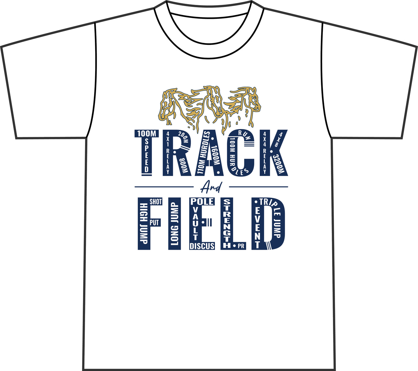 2025 Vanguard Track & Field Shirt